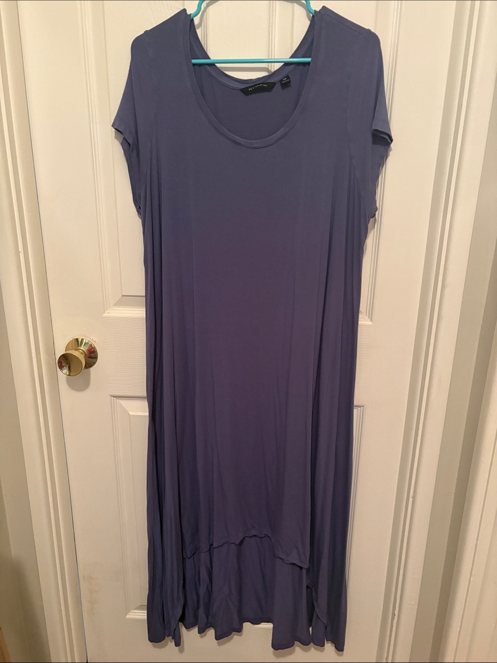 Everyday Scoop Neck Lavender Dress - Sleeveless Casual hi low hem
